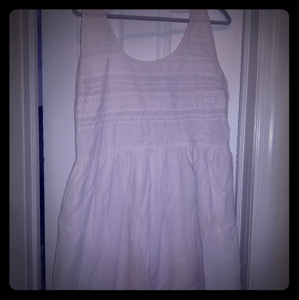 White Summer Dress - Old Navy